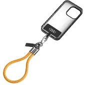 Audi Universal-Handy-Lanyard 28 cm 8 mm gelb/gelb AU-HSL8-R8/D1-YW