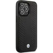 BMW Bmhmp14l22rfgk Iphone 14 Pro 6.1 Leather Diamond Pattern Handyhülle
