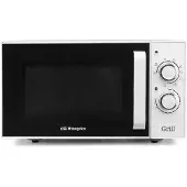 Orbegozo MIG 2531, Arbeitsplatte, Grill-Mikrowelle, 25 l, 900 W, Drehregler, Weiß