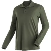 Maier Sports Herren Polo Ulrich L/S He-Polo 1/1 Arm