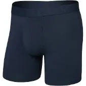 Saxx - Droptemp Cooling Cotton Boxer Brief Fly - Alltagsunterwäsche Gr XXL blau