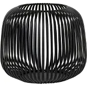 Blomus Laterne Lito schwarz, Designer Nina Thöming, 17 cm
