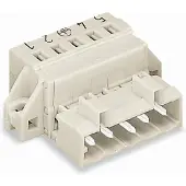 Wago 721-613/019-000 1-Leiter-Stiftleiste,CAGE CLAMP,2,5 mm2,lichtgrau 721613019000 - 25 Stück