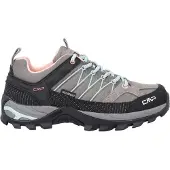 CMP Wanderschuh "Rigel Low", Damen, Gr. 38, grau (grau, schwarz), Obermaterial: 100% Nylon NY., Schuhe Wanderschuh