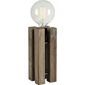 Markslöjd Lodge Tischlampe Braun 28 cm