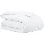 vidaXL Winterbettdecke 240 x 200 x 5 cm Winter Polyester Weiß