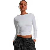 Urban Classics Ruffled Super Slim Langarm-t-shirt 2 Einheiten