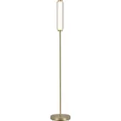 Searchlight LED-Stehleuchte Mod, messingfarben, 3-step-dimmbar, Stahl
