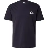 Quiksilver T-Shirt Ev Mini Logo Ss EQYZT08181 Schwarz Regular Fit
