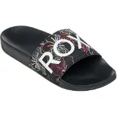 Roxy Slippy II Black Multi Camo 37