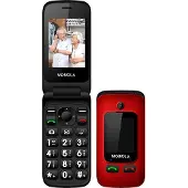 MOBIOLA Telefon komórkowy MB610 Dual SIM Czerwony