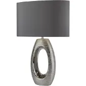 Searchlight Tischlampe Artisan mit Textilschirm