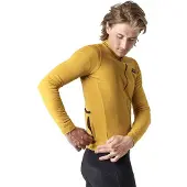 Gripgrab - EXPLR Merinotech Thermal Long Sleeve Jersey - Fahrradjacke Gr S beige