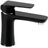 Novaservis Nobless Tina - Waschtischarmatur, Schwarz matt 38001/1,5