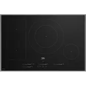 Beko Induktions-Kochfeld "HII 84700 UFTX", grau (silberfarben), B:78cm T:52cm, Kochfelder, Schnelle Induktionstechnologie für punktgenaues Kochen, Induktions-Kochfeld