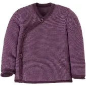 Disana - Kid's Melange-Jacke - Merinojacke Gr 98/104 lila