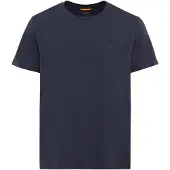 Camel active T-Shirt , Herren, Gr. L, night blau, Jersey, Obermaterial: 100% Baumwolle, regular fit normal, Rundhals, Shirts T-Shirt, mit Rundhalsausschnitt, Topseller