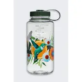 Nalgene Wasserflasche Wide Mouth 1000ml Citrus Hummingbird
