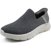 SKECHERS Herren Slipper in Grau, Größe 40