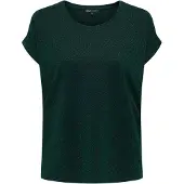 ONLY "ONLMOSTER GLITTER S/S TOP NOOS JRS" mit Glitzerdetail