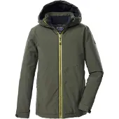 Killtec Jungen Outdoorjacke/Funktionsjacke mit Kapuze KOW 221 BYS JCKT, dunkelol