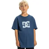 Dc-shoes T-Shirt "DC Star", Kinder, Gr. 12(148-156cm), blau (schwarz denim), Obermaterial: 75% Baumwolle, 25% Baumwolle., Shirts T-Shirt