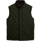 Superdry für Herren. M5012273A Gesteppte Kombiweste grün (XXL), Lässig, Polyester