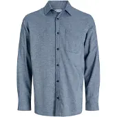 Jack & Jones Langarmhemd "JJECLASSIC MELANGE SHIRT L/S NOOS"