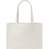 Ted Baker Schultertasche Croccel Croc Effect Icon Bag Ivory creme