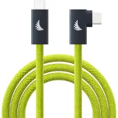 Angelbird USB-C 3.2 Solid Flex Tether Cable Right-Angle Lime - Kabel - Digital/Daten