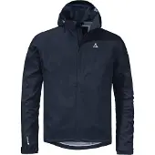 Schöffel Outdoorjacke SCHÖFFEL "2.5L Jacket Tarvis M", Herren, Gr. 52, blau (8820, blau), Oberstoff: 100% Polyester, regular fit, hoch geschlossener Ausschnitt, Jacken Outdoorjacke