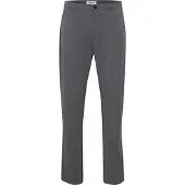 !Solid Stoffhose SOLID "Stoffhose SDFrederic", Herren, Gr. 33, Länge 32, grau (med grau m), Obermaterial: 62% Polyester PES. 33% Viskose CV. 5% Elasthan EL., Hosen Stoffhose