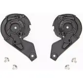 Premier Helmets Jt5 Helmvisier Mechanismus Kit Silber Silber One Size