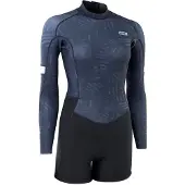 iON Amaze 2.0 Damen-shorty Mit Rückenreißverschluss Grau S Damen Grau S