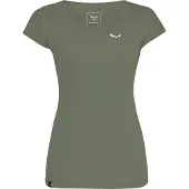 Salewa Puez Melange Dry'ton W Short Sleeve Tee faded green melange (5A56) 36