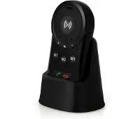Fysic FXA-100 GPS-Notrufsender für Senioren SOS-Taste GSM Freisprechen Schwarz