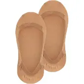 Falke Elegant Step Damen Füßlinge, 41-42, Beige, Uni