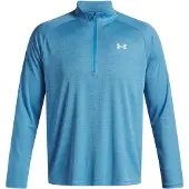 Under Armour Tech Textured 1/2 Zip blue white (453) S