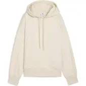 Puma Her Oversized Kapuzenpullover Beige M Damen Beige M