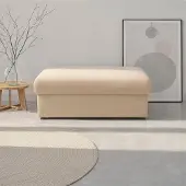 Domo Hocker "Dundee, passende Ergänzung zum Mega-Sofa", rosa (rose), B:112cm H:45cm T:68cm, 100% Polyester, Hocker, Hocker, pflegeleichter, edler Strukturstoff in Chenille-Optik
