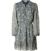 Pepe Jeans für Damen. PL9537690 Londyn Kleid blau (XL), Lässig, Polyester, Langarm