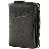 Bruno Banani Geldbörse Wallet Zip With Flap Black schwarz