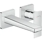 Hansgrohe Metropol Einhebel-Waschtischmischer Unterputz, Hebelgriff, Ausladung 165mm, Wandmontage, 32525000
