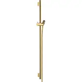 Hansgrohe Unica Brausestange S PURO 90 cm mit Brauseschlauch, 28631990, Farbe: Polished Gold Optic