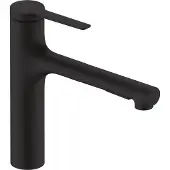 Hansgrohe Einhebel-Küchenarmatur Zesis M33 Auszugslänge bis zu 600mm, mattschwarz