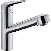 Hansgrohe Focus M42 Einhebel-Küchenmischer 150, Eco, 1 Strahlart, chrom, 71865000