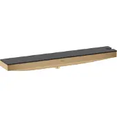 Hansgrohe Rainfinity Wandanschluss Porter 500 mit Brausehalter rechts, 26858140, Farbe: Brushed Bronze
