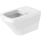 Duravit Wand-WC DuraStyle 62cm, Tiefspüler, 25370900001, Farbe: Weiß mit Wondergliss