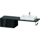 Duravit L-Cube Unterschrank für Konsole, Breite 720mm, Tiefe 547mm, 2 Schubkästen