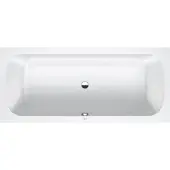 Duravit Badewanne Qatego 180x80cm, EB-Version, 2 RS, weiß
